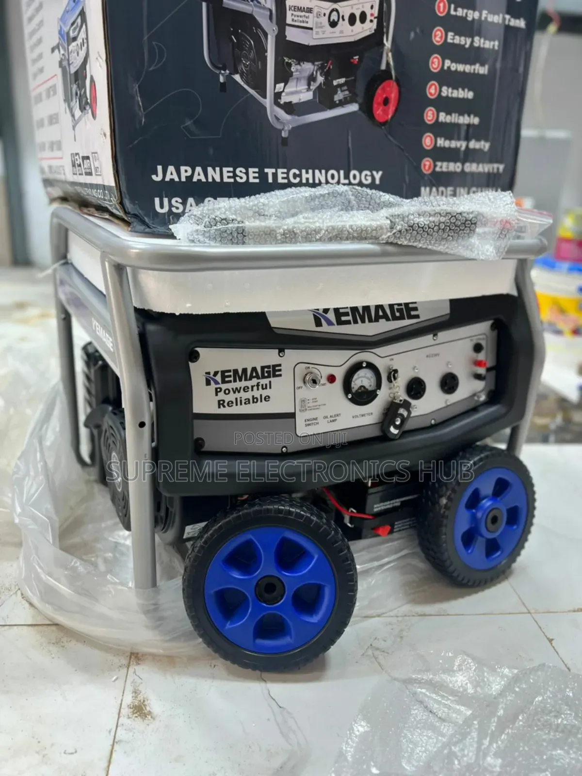 Brand New Kemage 12.5kva Km13000e2r Petrol Generator {1 Year Warranty}