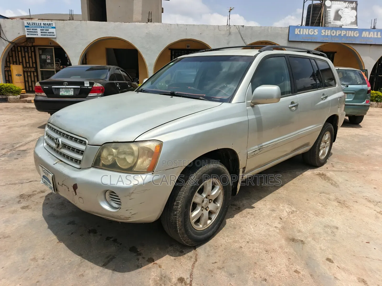 Toyota Highlander V6 FWD 2002 Silver