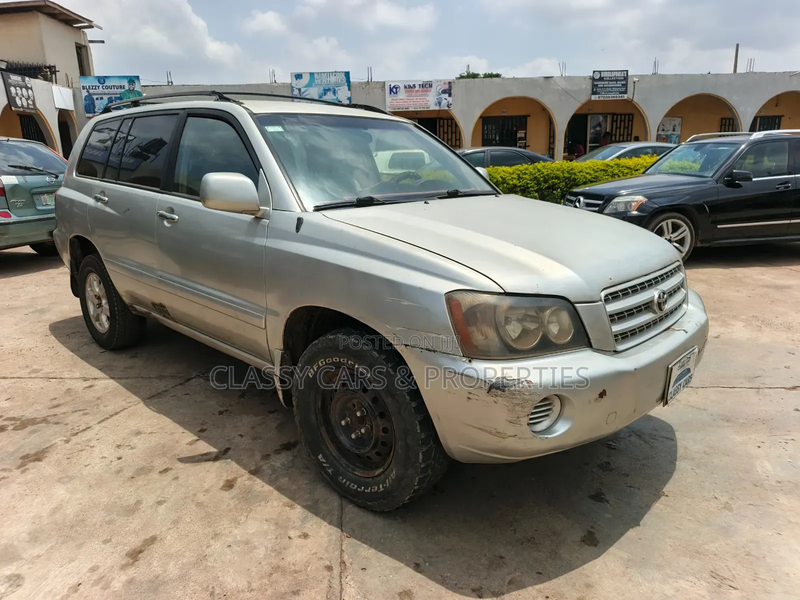 Toyota Highlander V6 FWD 2002 Silver
