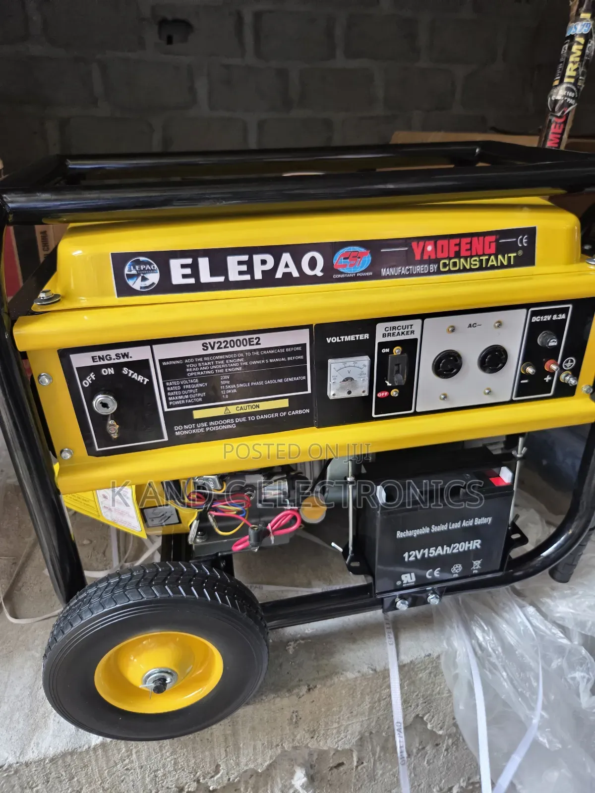 Original Elepaq 12kva Generator – Buy With Confidence
