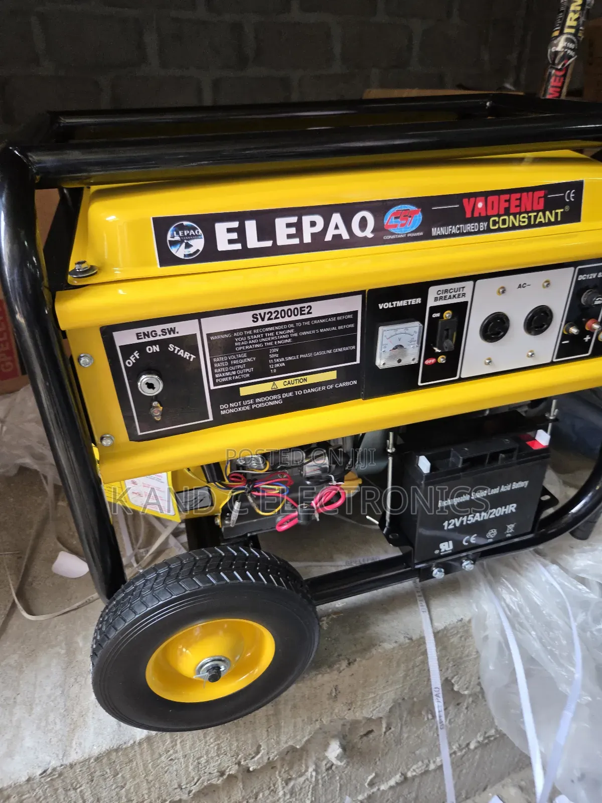 Elepaq 10kva Petrol Generator – Reliable Energy Source