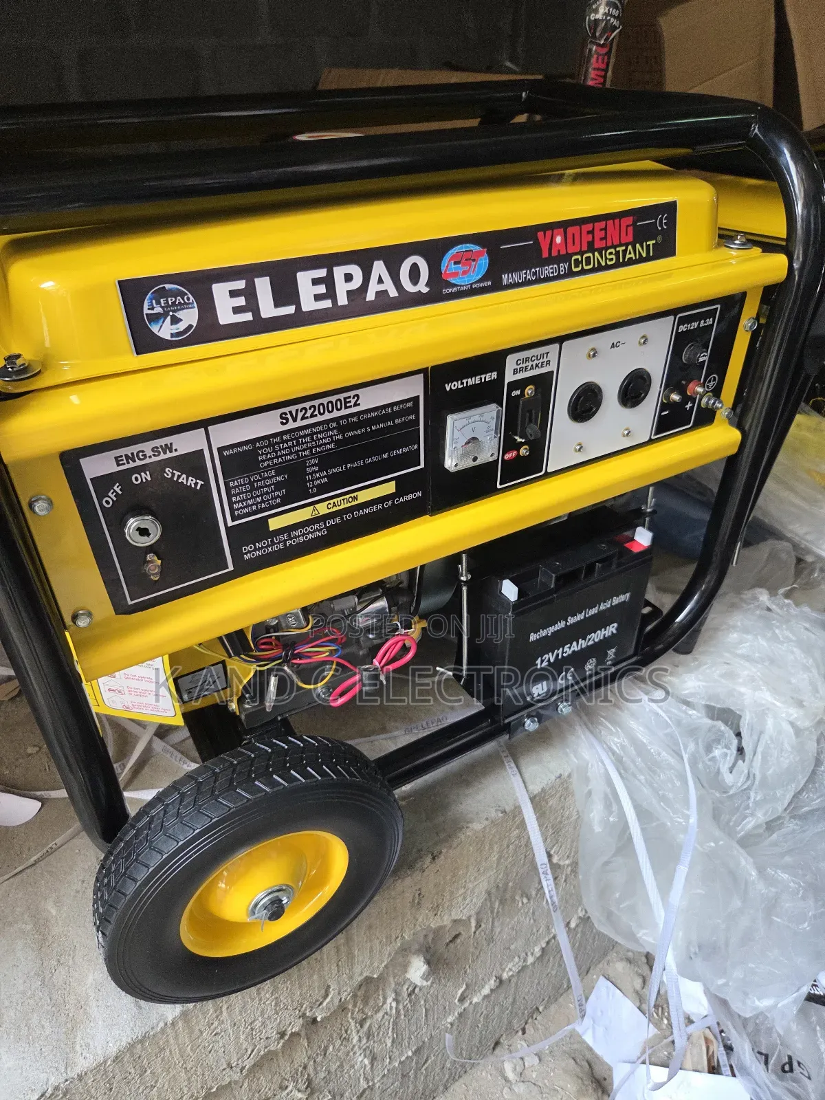 Elepaq 10kva Generator – Original Brand New Set