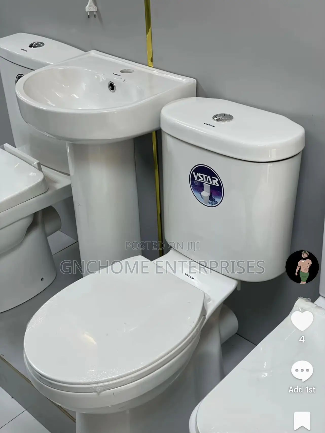 Mini Water Closet With Basin