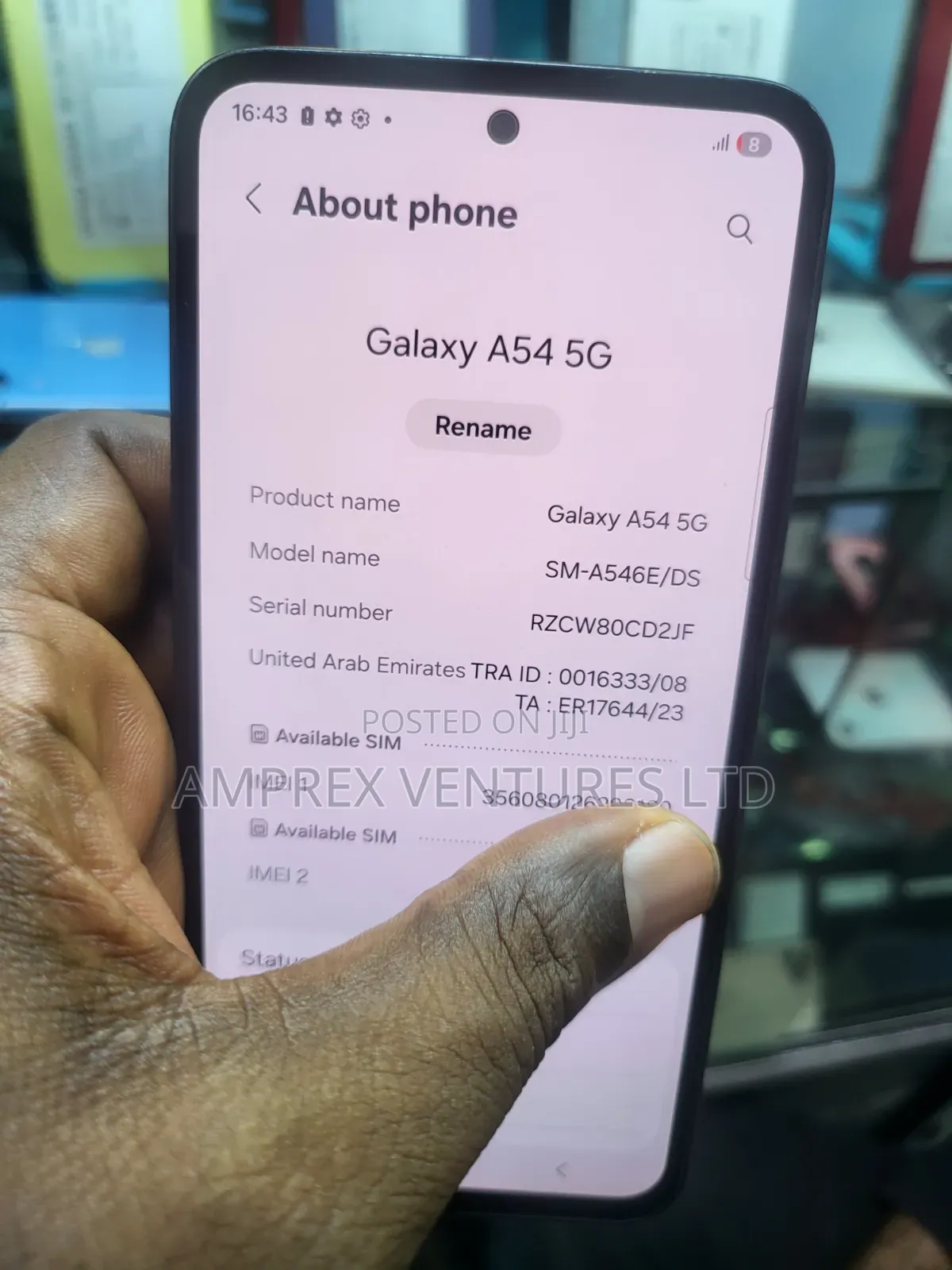 Samsung Galaxy A54 5G 256 GB Black