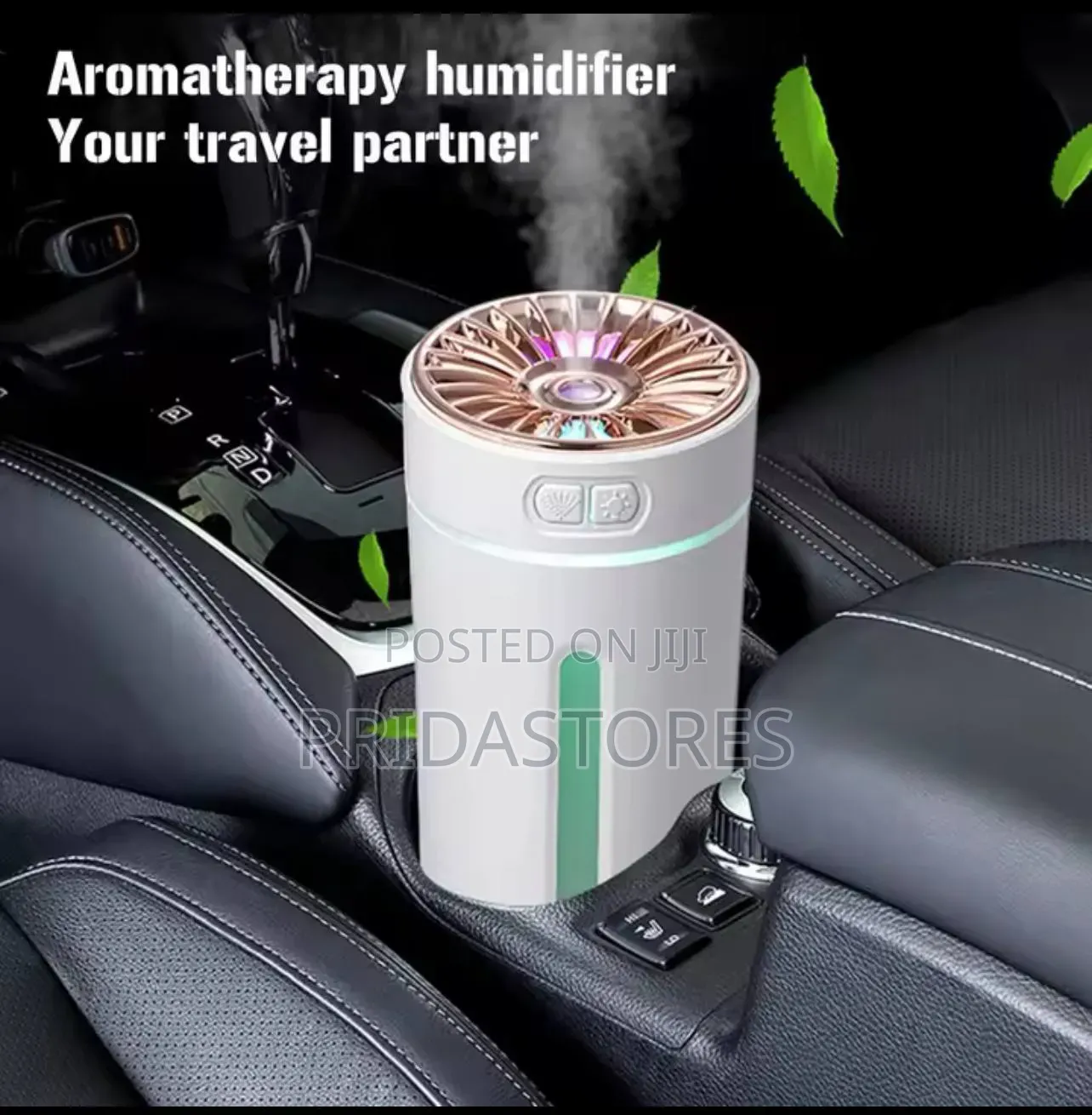 Aroma 300ml Ultrasonic Home Car Humidifier.