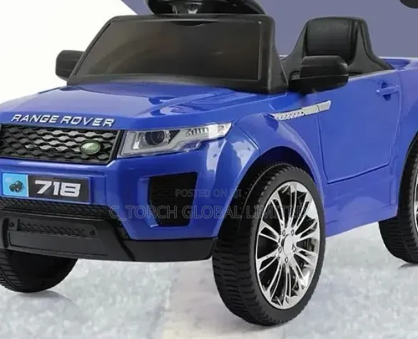Red Range Rover-style Electric Ride-on Toy Car,