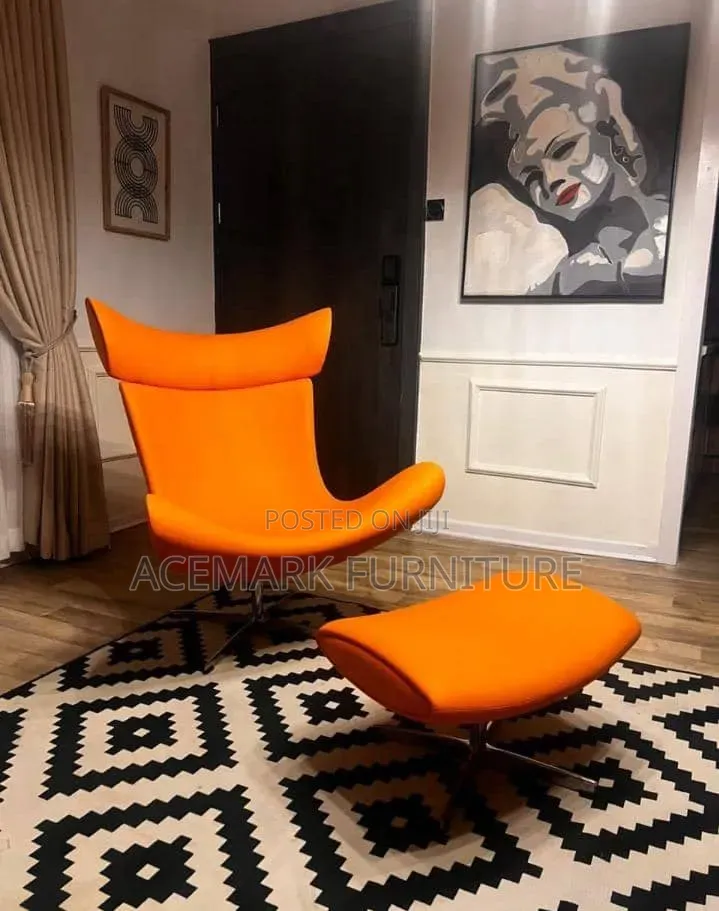 Leisure Chair and Foot Pouf