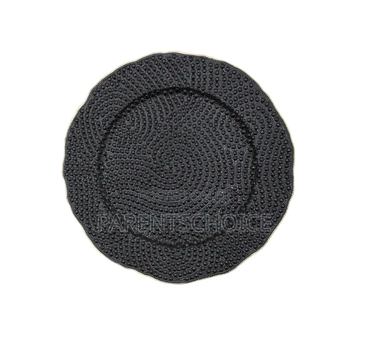 Plastic Dotted Underplate Charger Plate- 50pcs