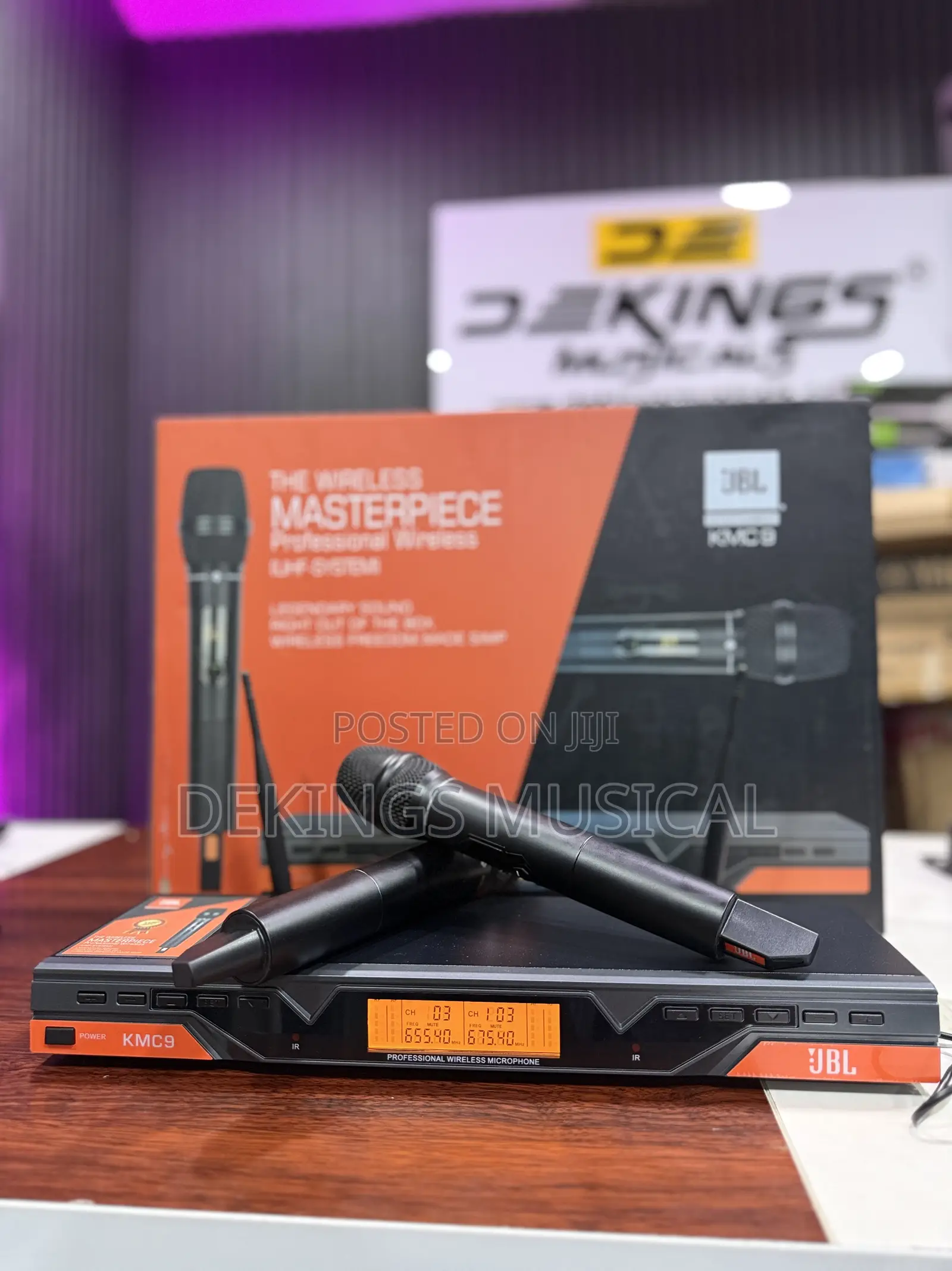 JBL Professional Wireless Microphone Uhf System - JBL Microphone Pp