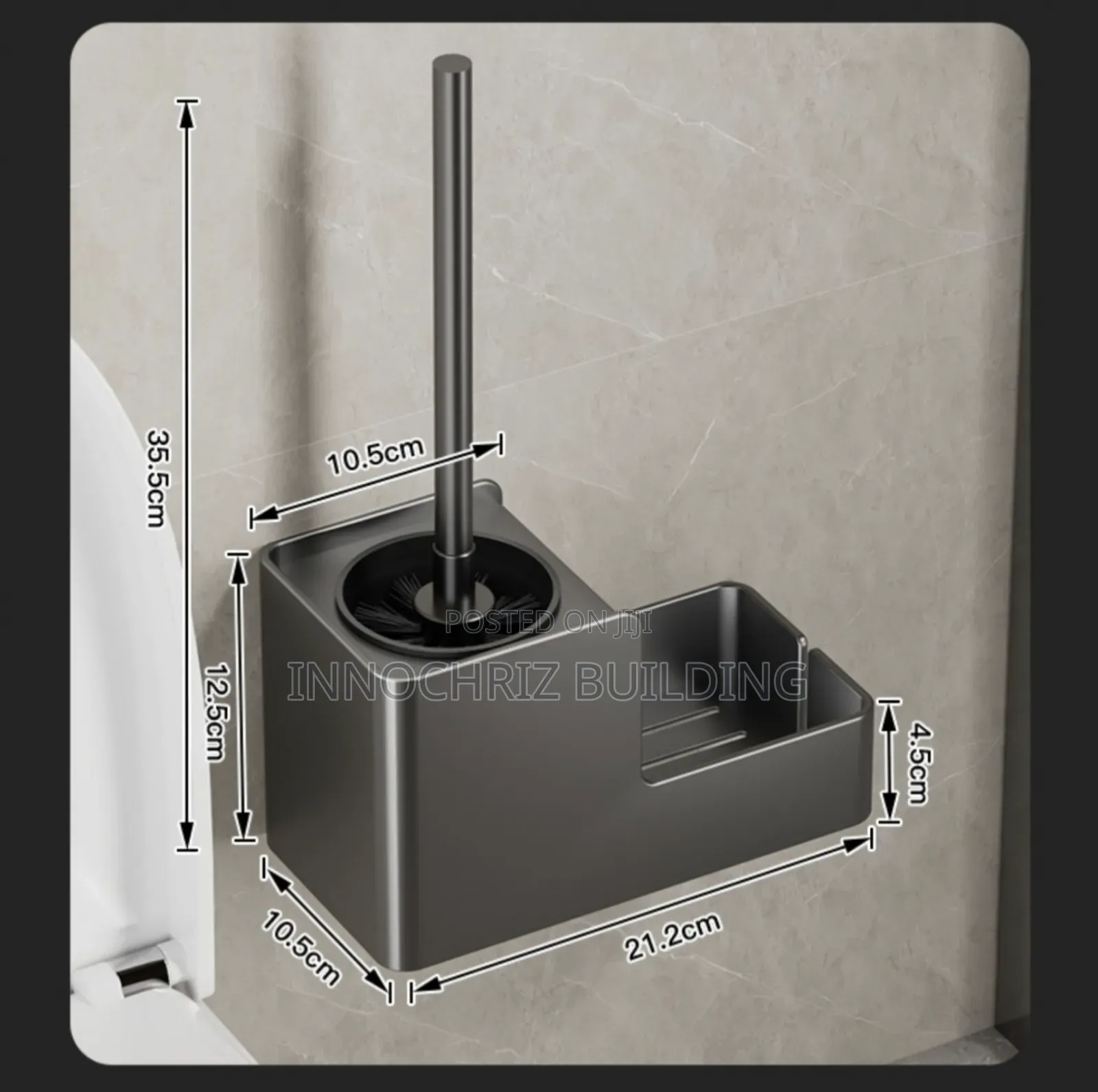 Toilet Brush and Toilet Cleaner Stand