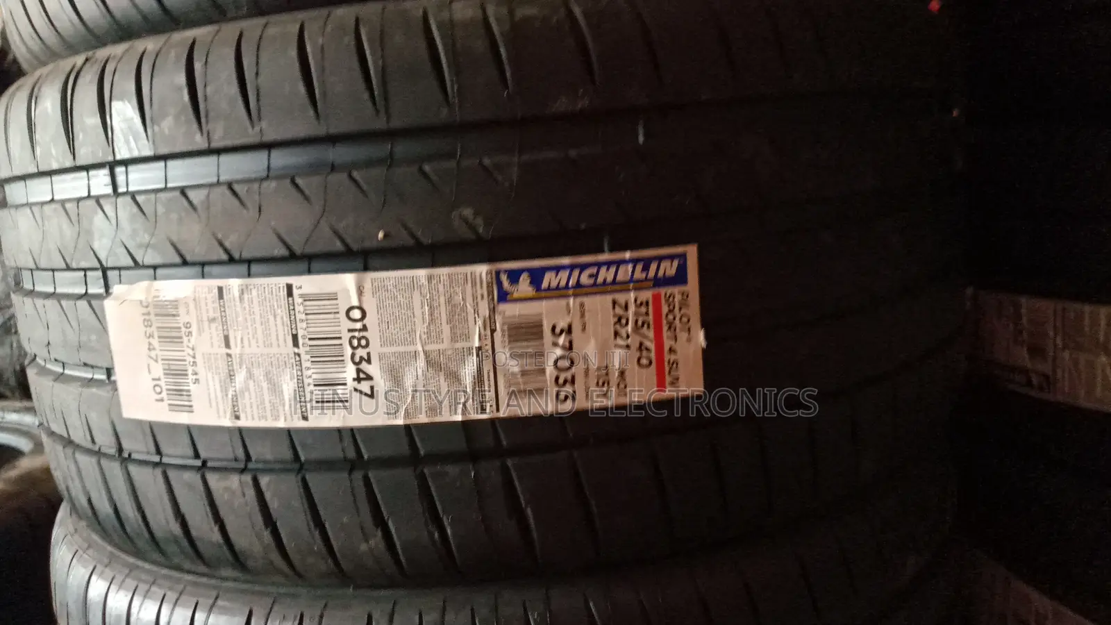 315/40/21 Michelin Tyre