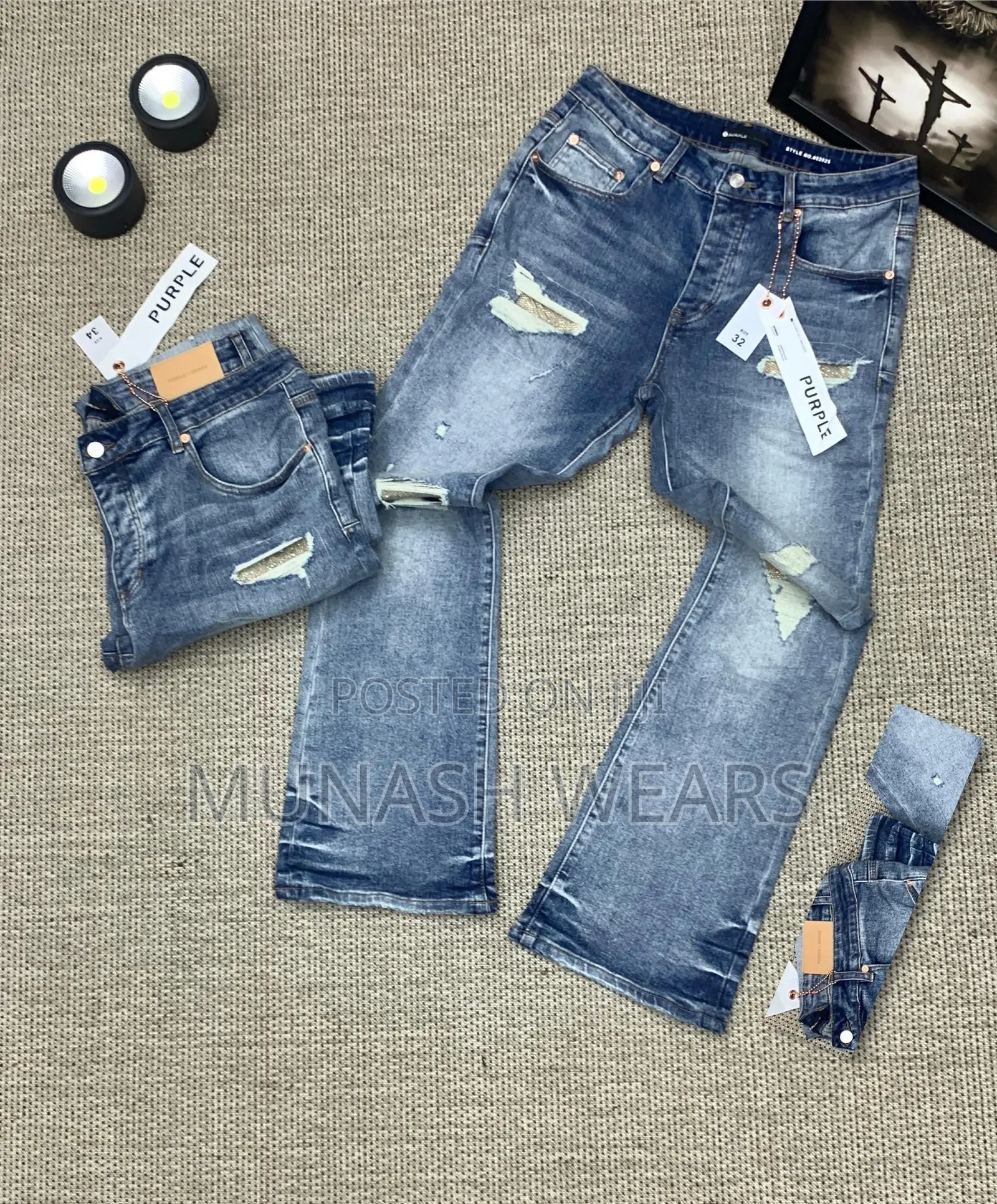 Original Purple Jean With Style 32-38