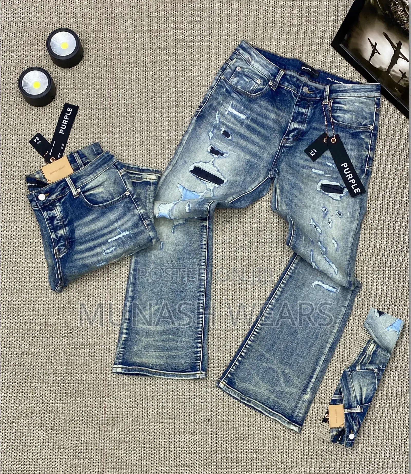 Original Purple Jean With Style 32-38