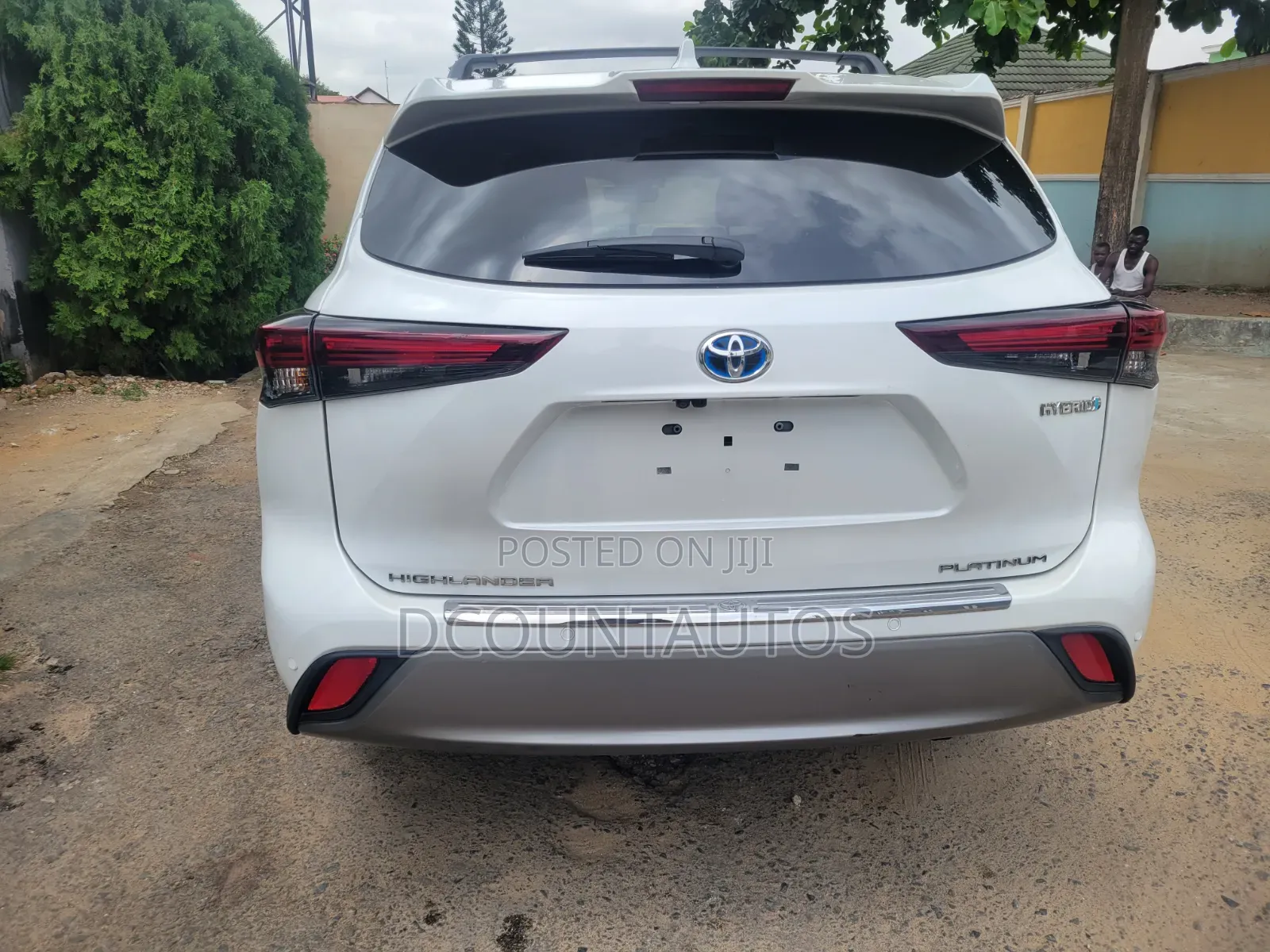 Toyota Highlander Platinum AWD 2024 White