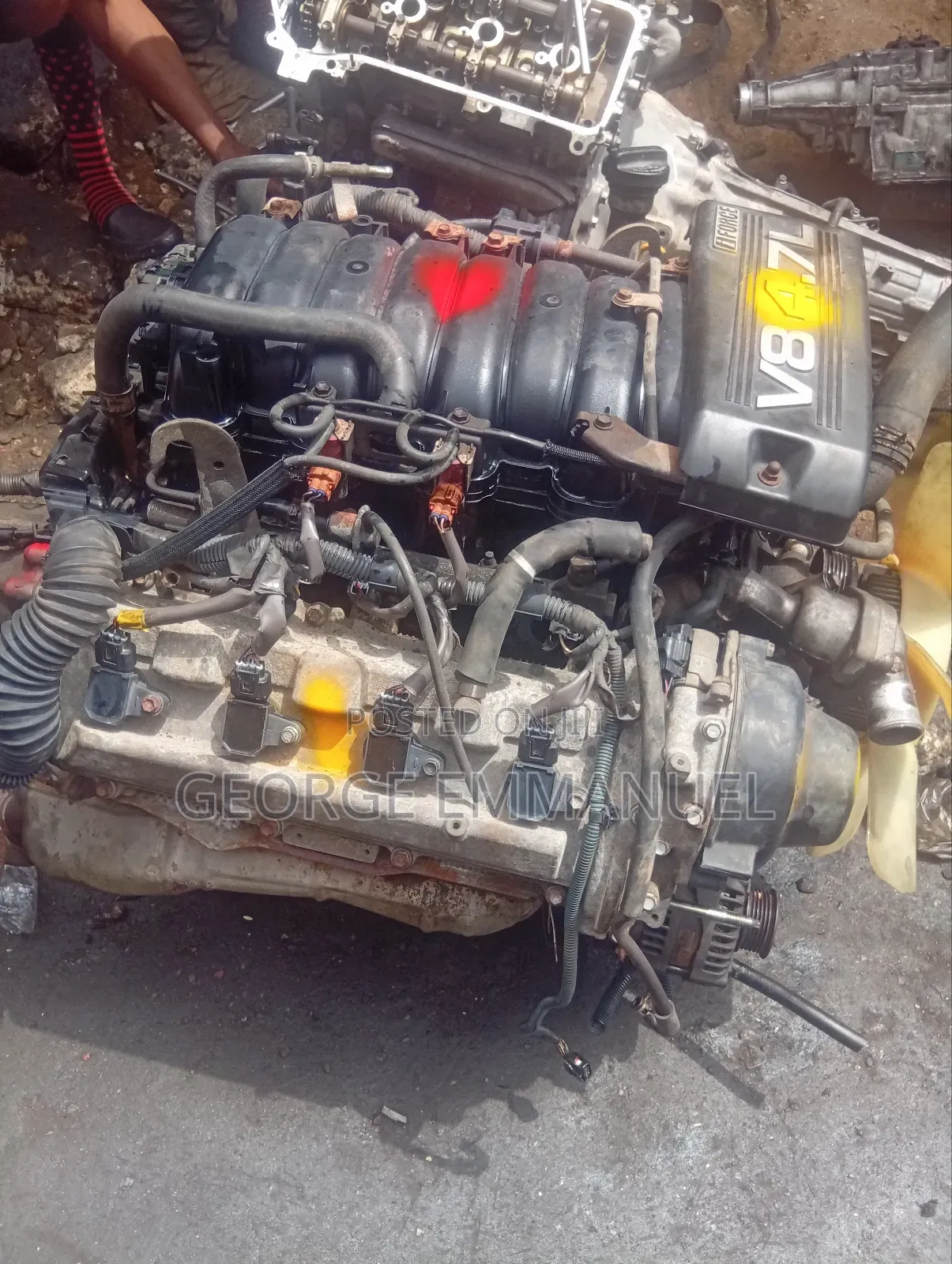 Lexus Gx 470 Complete Engine