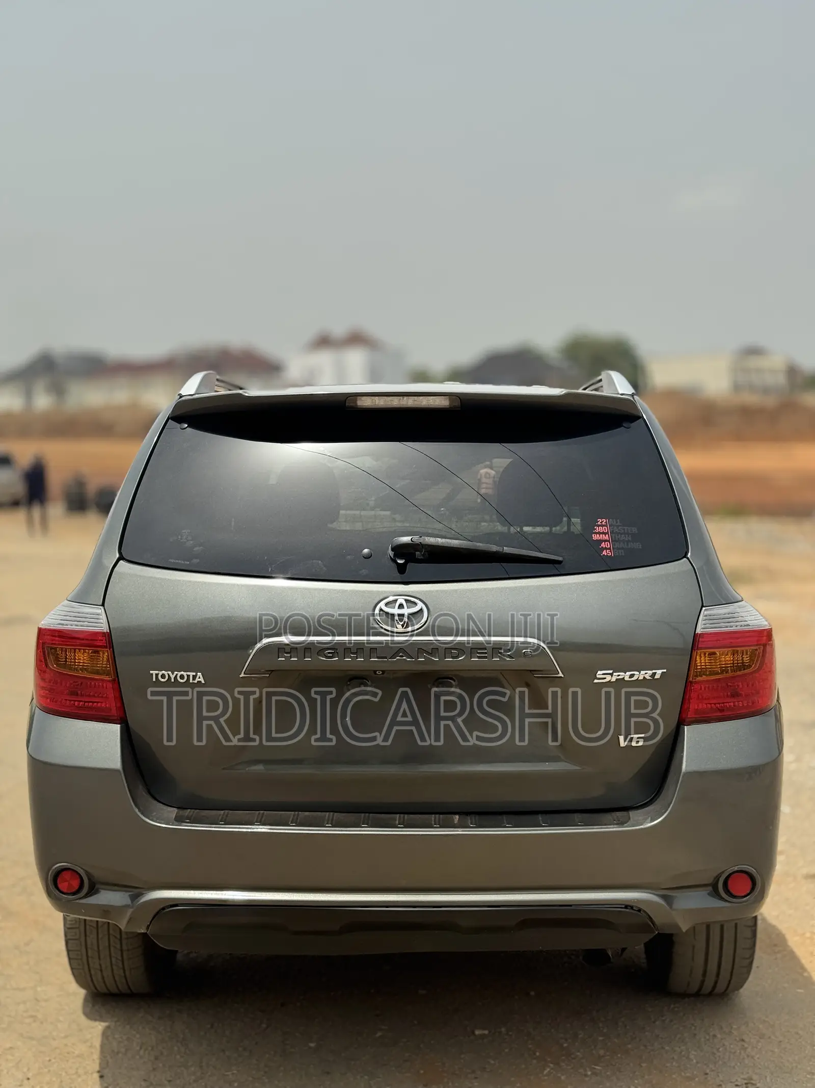 Toyota Highlander Sport 2008 Gray