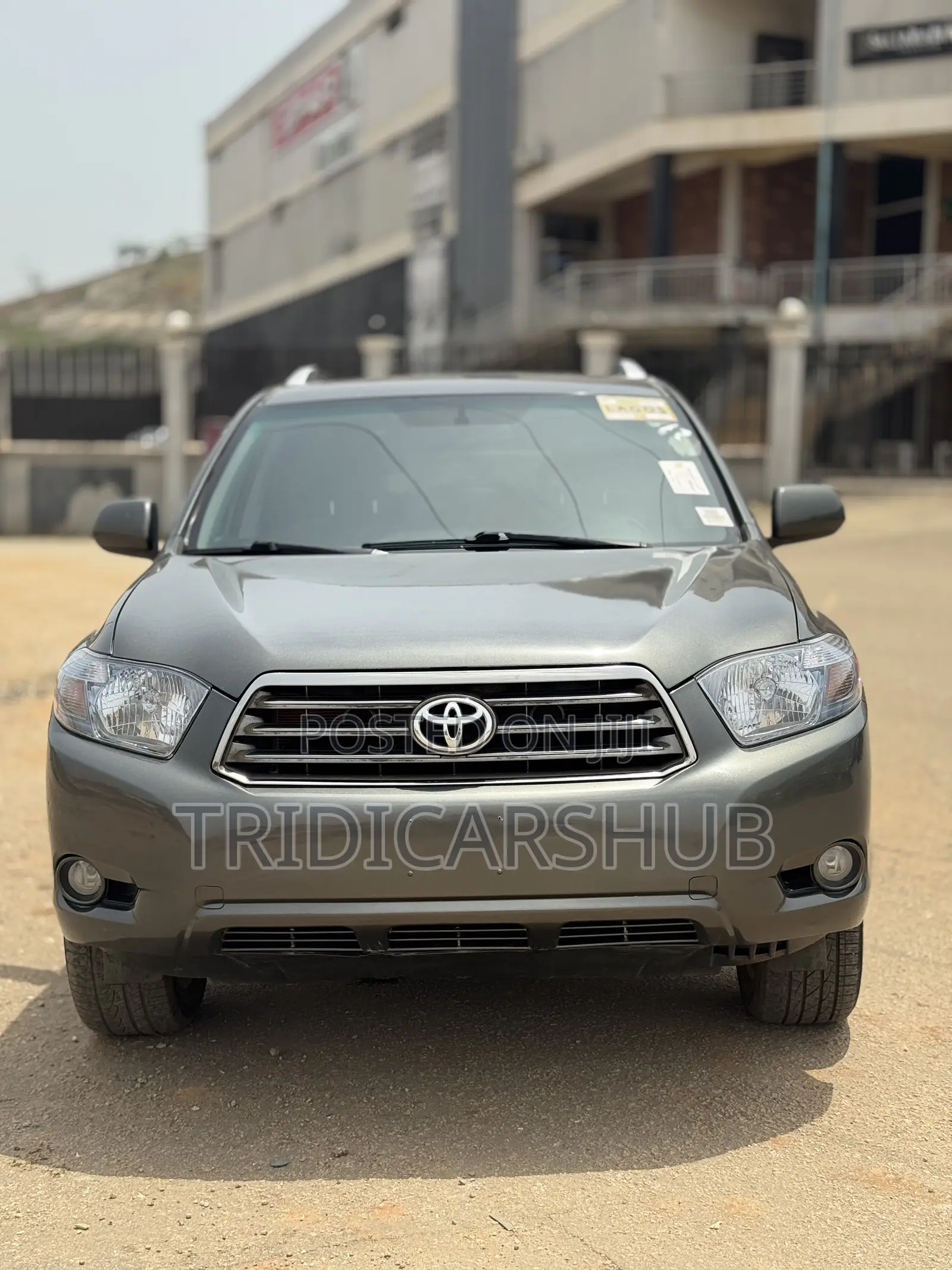 Toyota Highlander Sport 2008 Gray