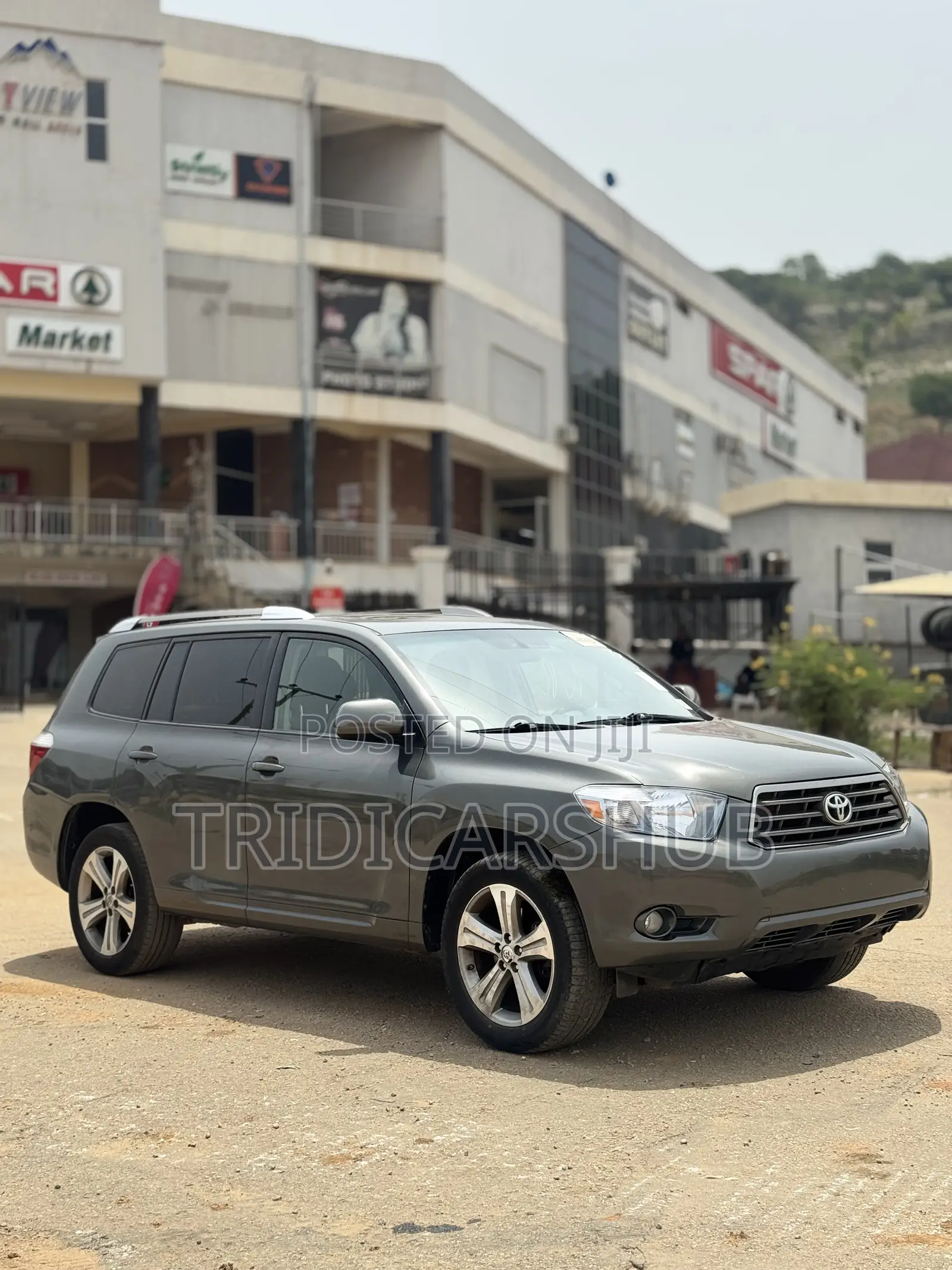 Toyota Highlander Sport 2008 Gray