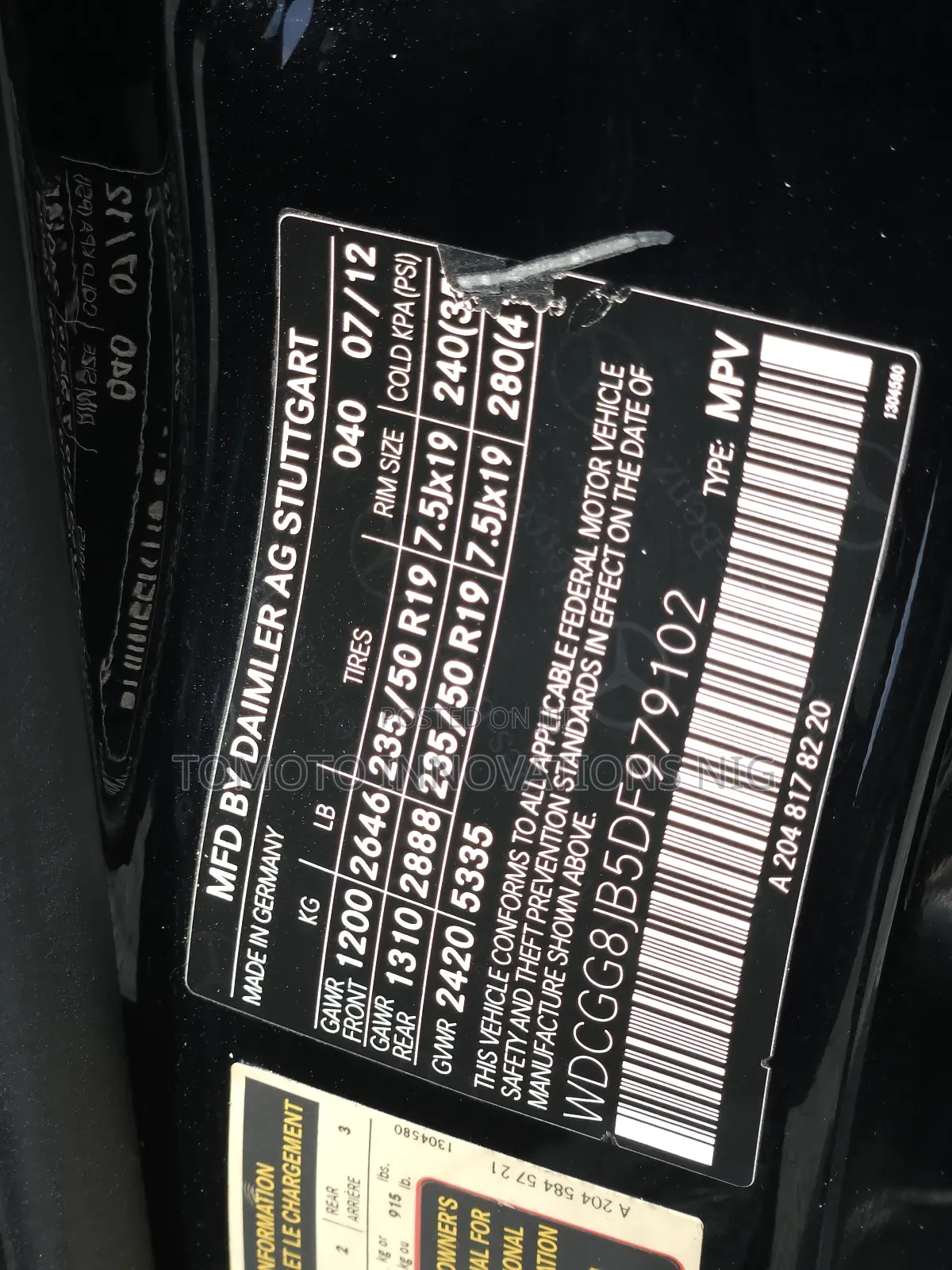 Mercedes-Benz GLK-Class 350 4MATIC 2013 Black