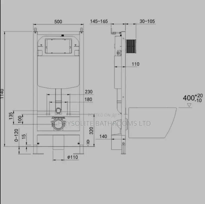 Ideal Standard Wall-Hung Water Closet