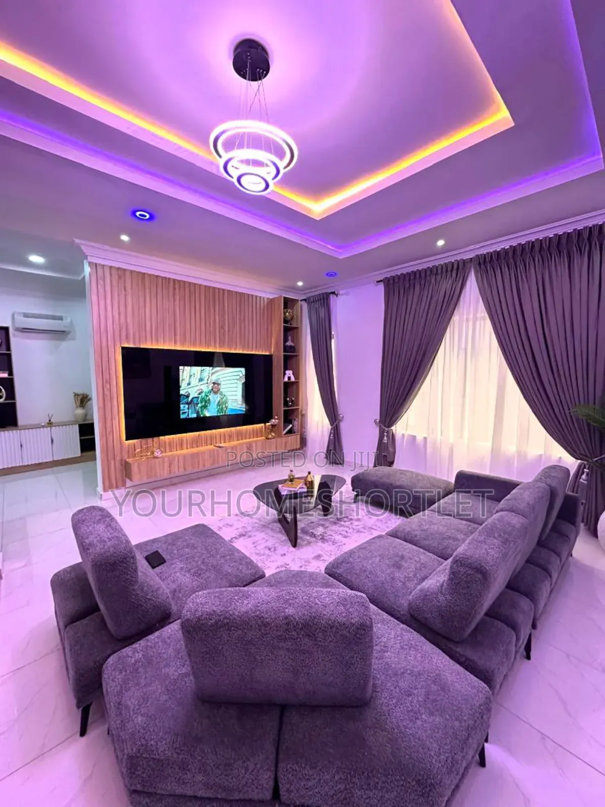 Furnished 4bdrm Duplex in Oduduwa Crescent, Ikeja GRA for rent
