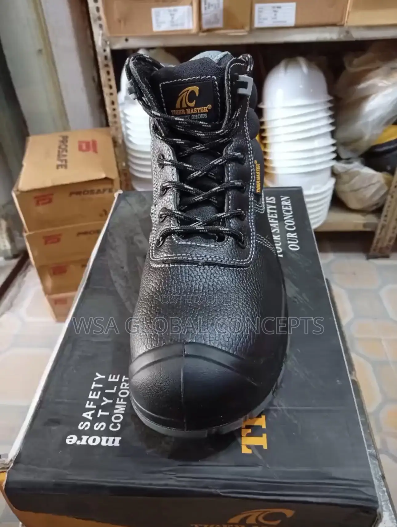 Tiger Master Composite Electrical Resistance Safetyboot Water,Oil,Gas