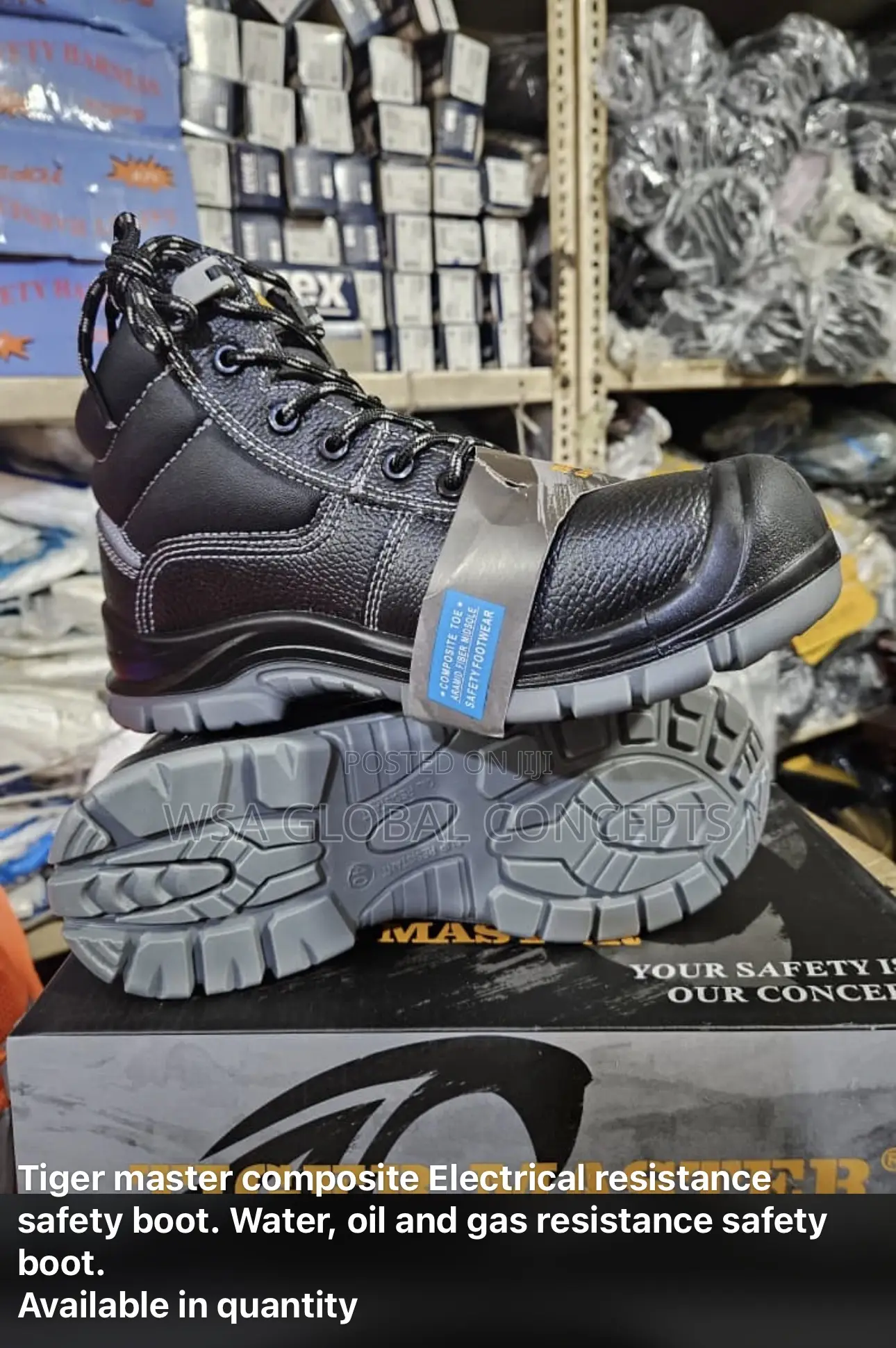 Tiger Master Composite Electrical Resistance Safetyboot Water,Oil,Gas