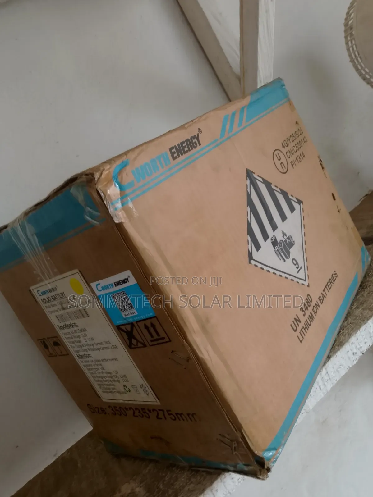 100ah Cworth Luthiun Ion Battery 12v