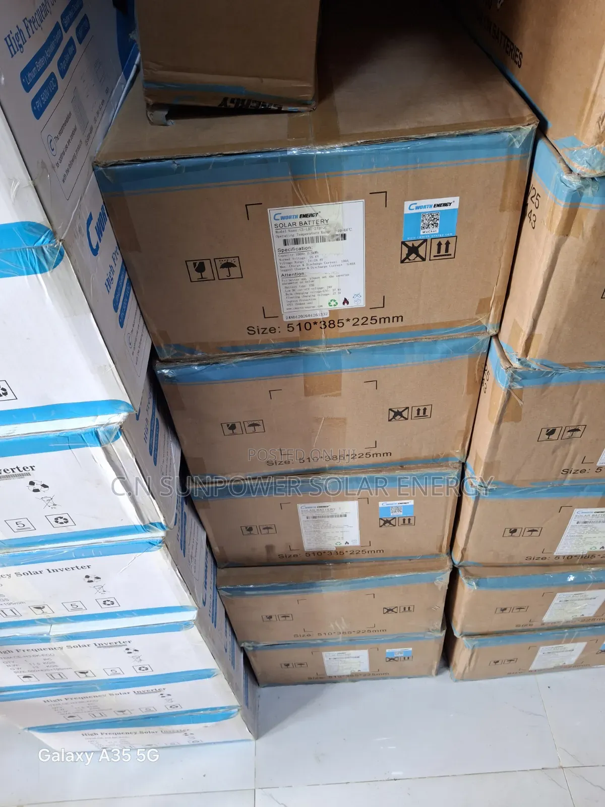2.5kwh/24v Cworth-Ion Lithium-Ion Battery