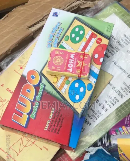 Magnetic Ludo and Whot Card