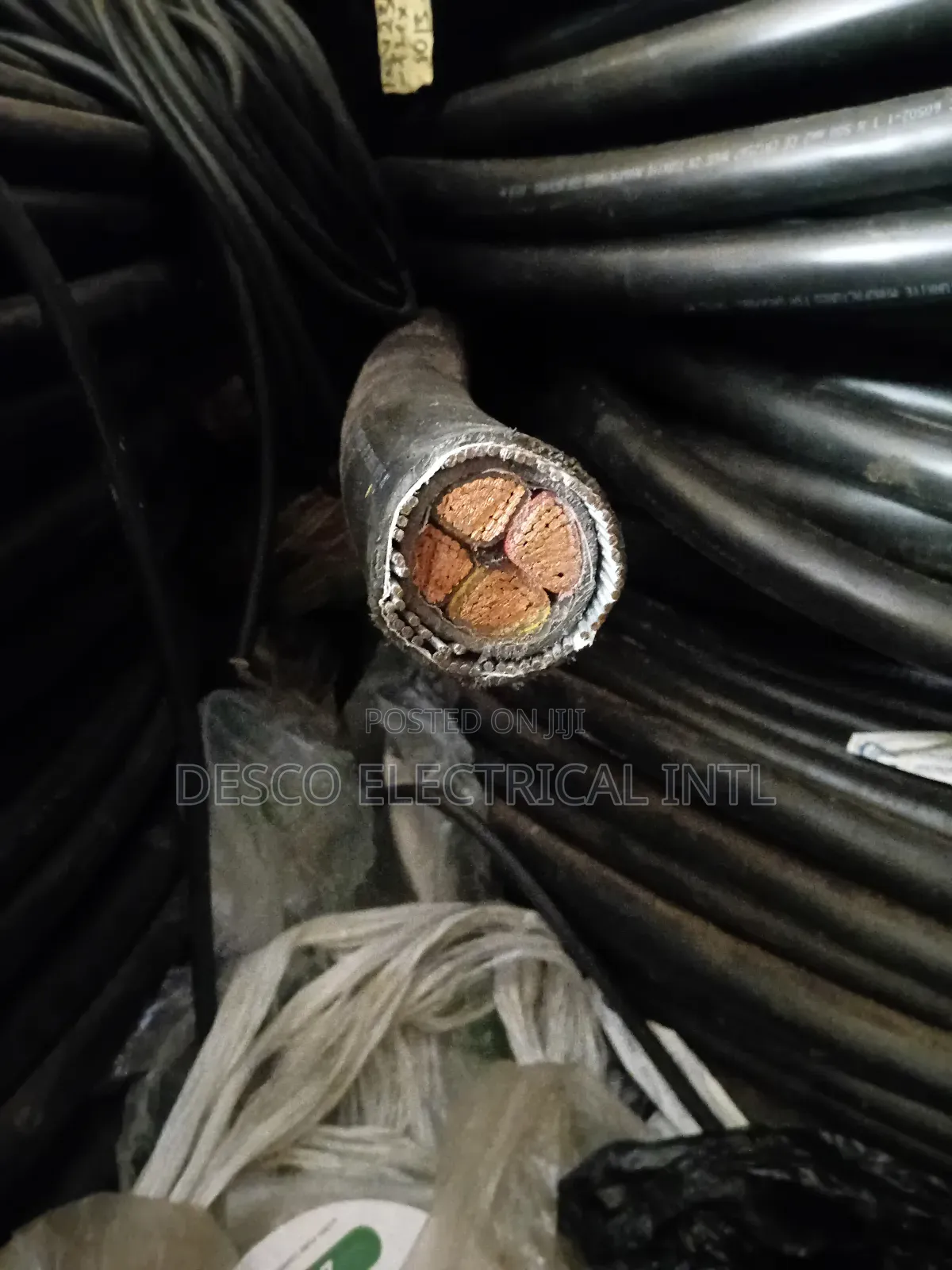 95mmx4core Armoured Cable