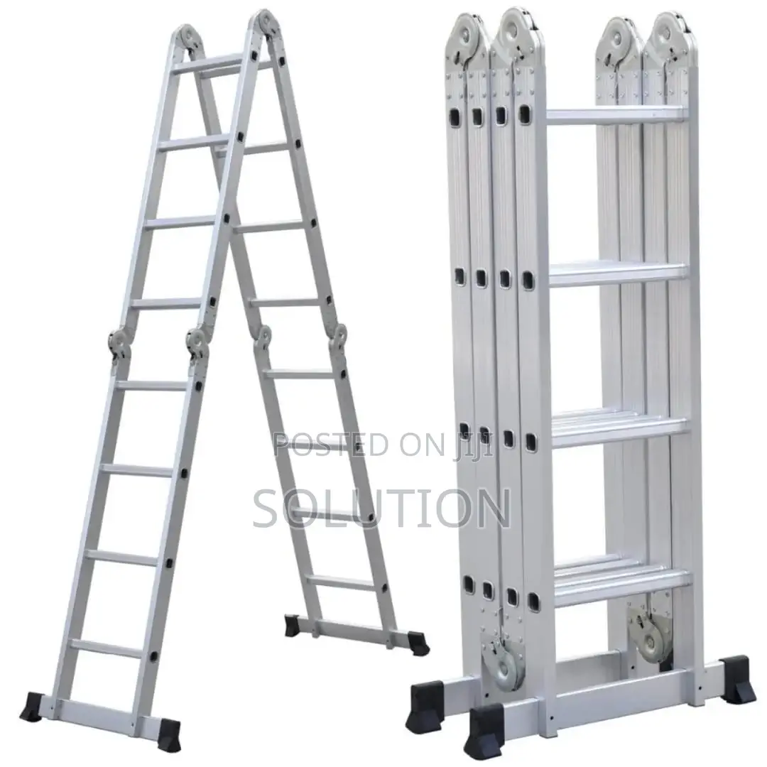 Heavy Duty Steel 4x6 Folding Ladder