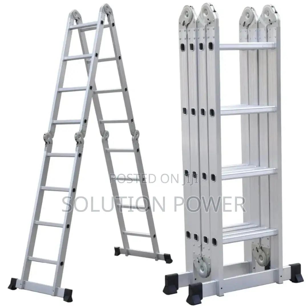 Heavy Duty Steel 4x6 Folding Ladder
