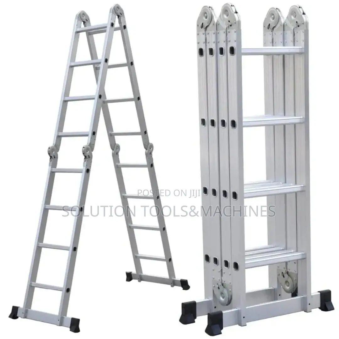 Heavy Duty Steel 4x6 Folding Ladder