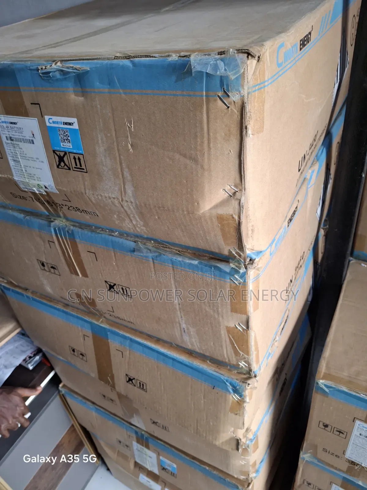 10kwh/51.2v Cworth Lithium-Ion Phosphate Battery