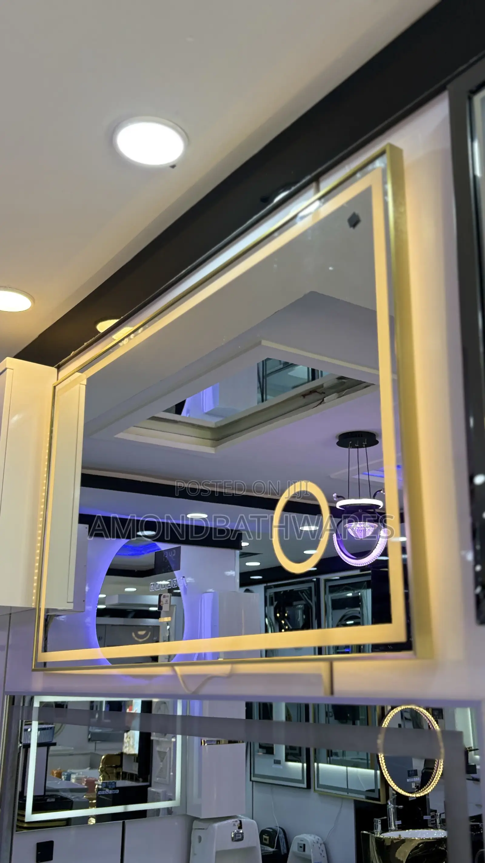 120 by 70cm Rectangular Mirror