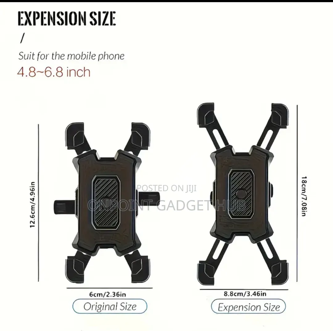 Adjustable 360 Bike Phone Holder