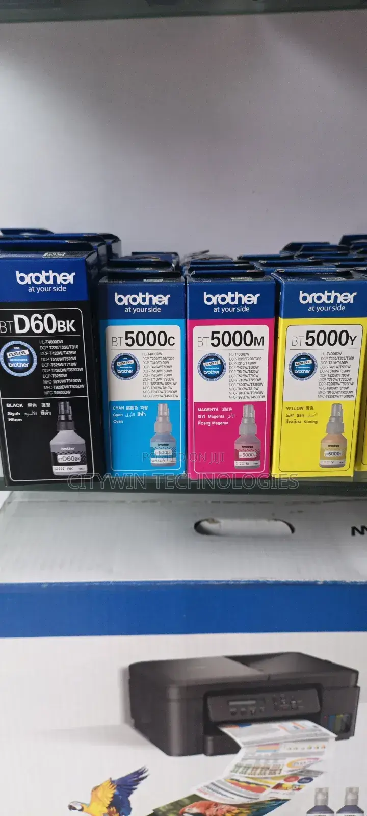 Brother Ink Sets For Brother T510, T520w, T720dw, T820, T920 Etc
