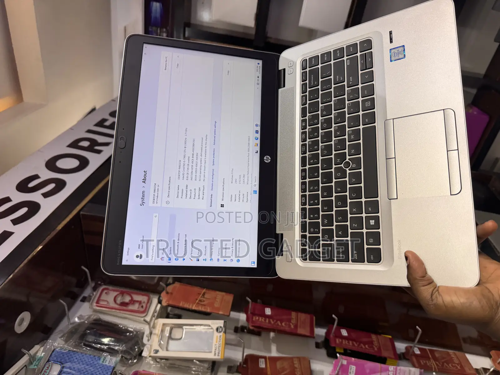 Laptop HP EliteBook 840 G4 8GB Intel Core i5 SSD 256GB