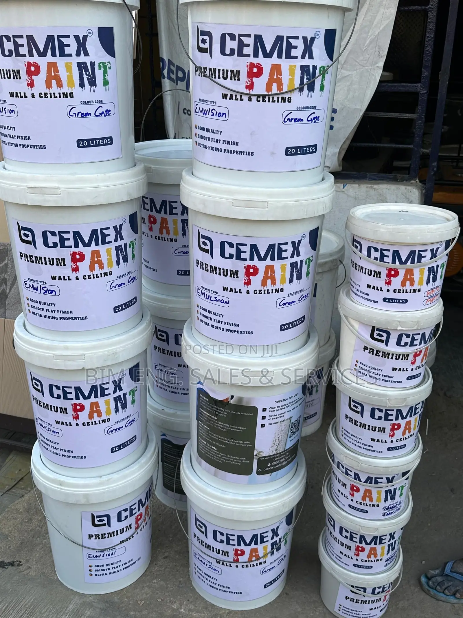 Emulsion Cage, Cemex Premium Pain