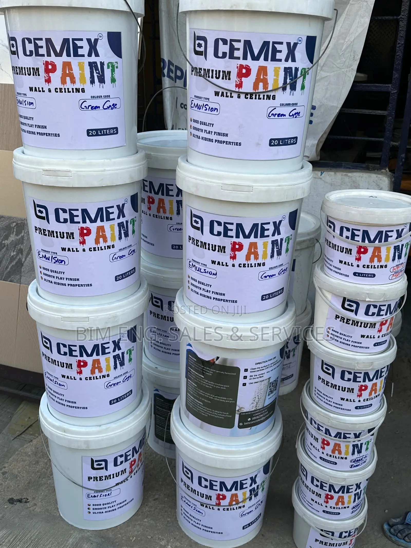 Emulsion Cage, Cemex Premium Pain