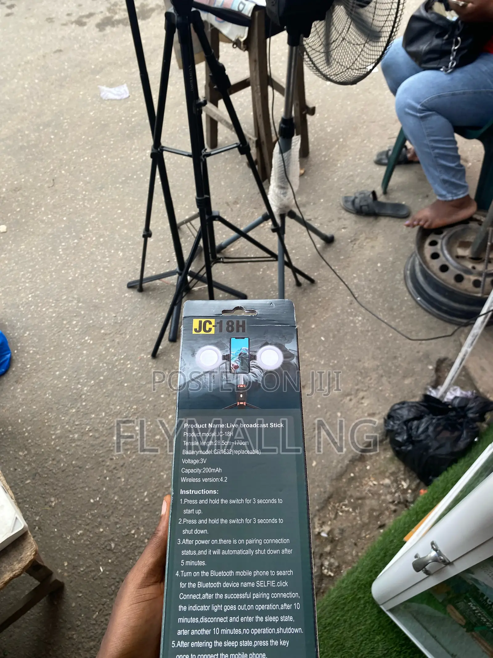 Jc-18h Live Broadcast Selfie Stick