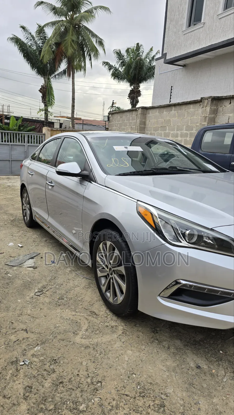 Hyundai Sonata Sport 2.0T Sedan FWD (2.0L 4cyl 6A) 2016 Silver