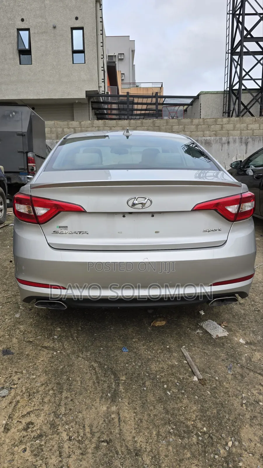Hyundai Sonata Sport 2.0T Sedan FWD (2.0L 4cyl 6A) 2016 Silver