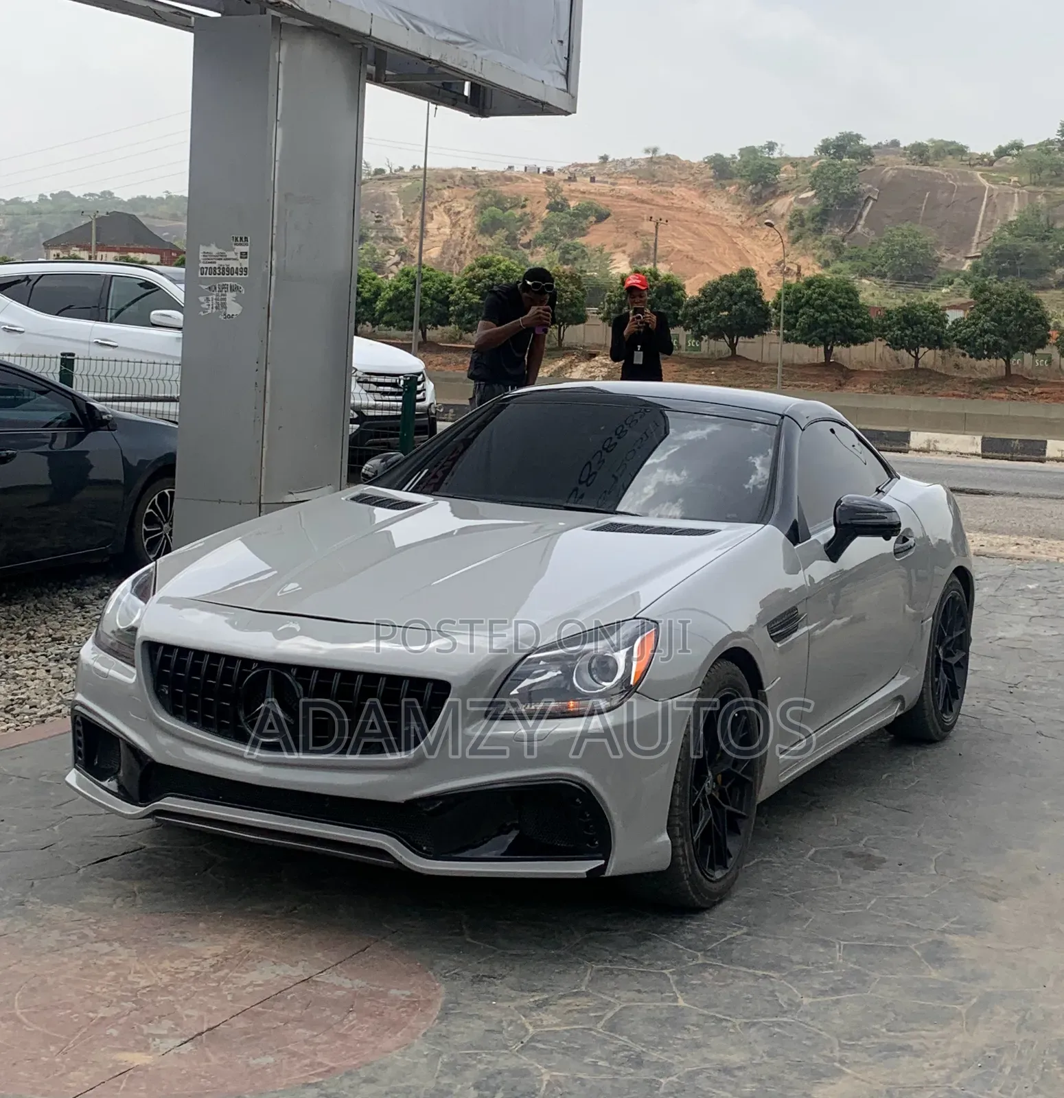 Mercedes-Benz SLK-Class 2015 Gray