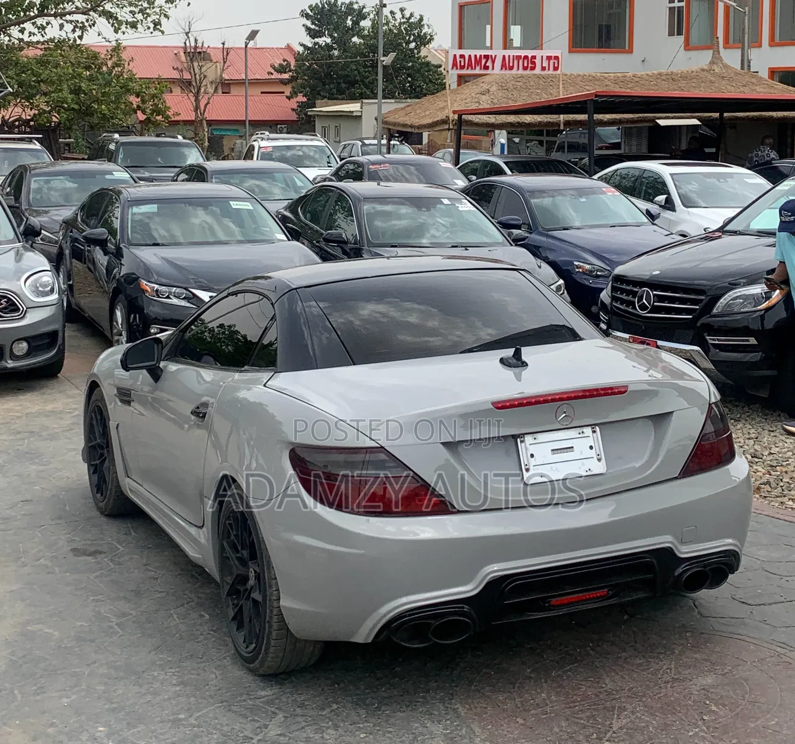 Mercedes-Benz SLK-Class 2015 Gray