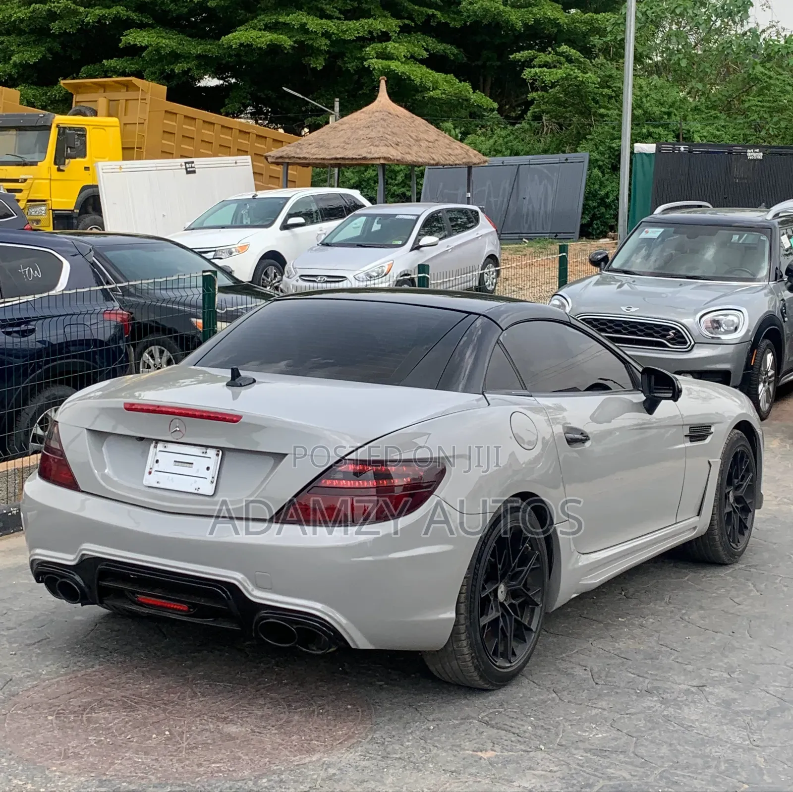 Mercedes-Benz SLK-Class 2015 Gray