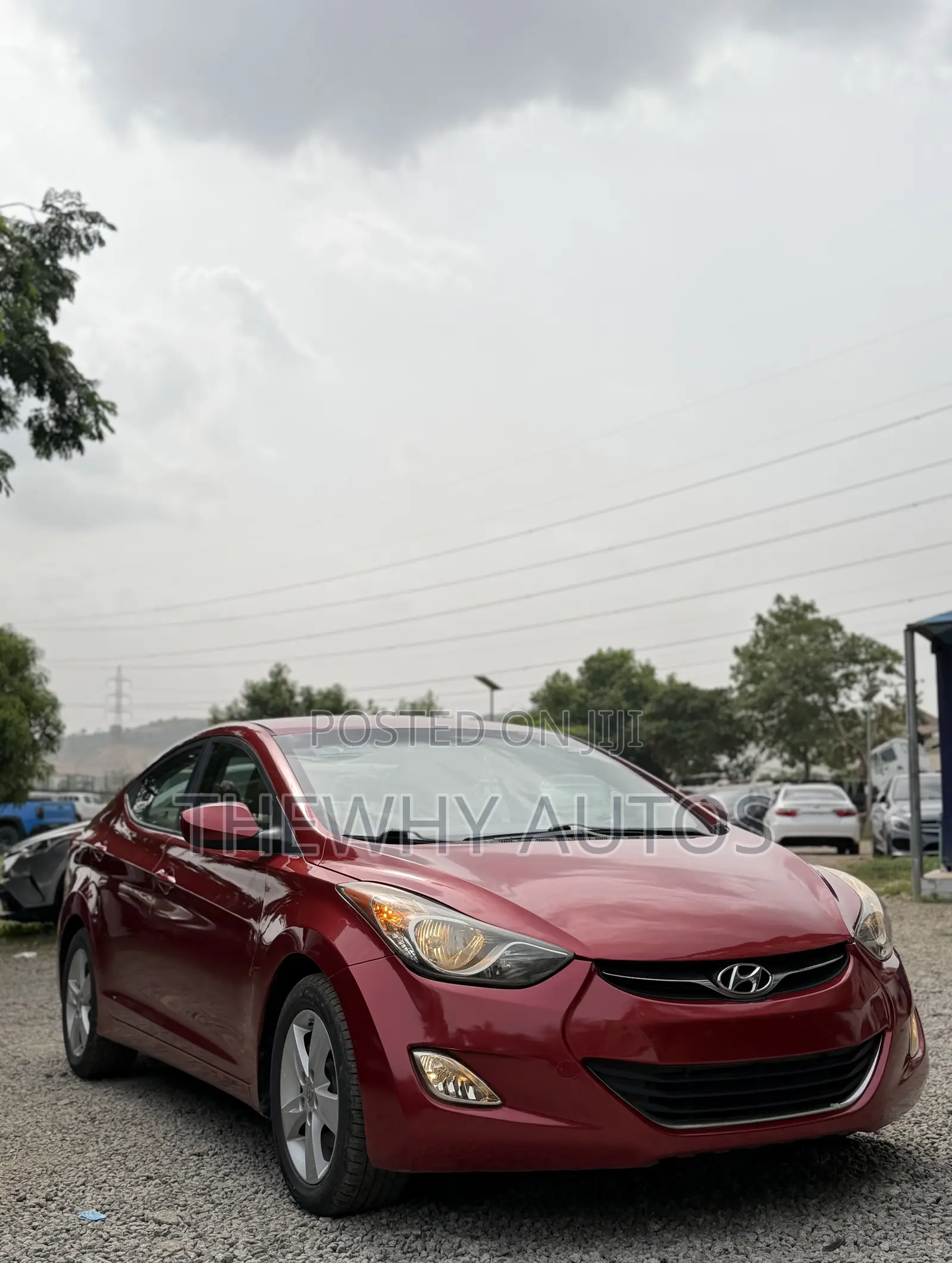 Hyundai Elantra GLS 2011 Burgundy