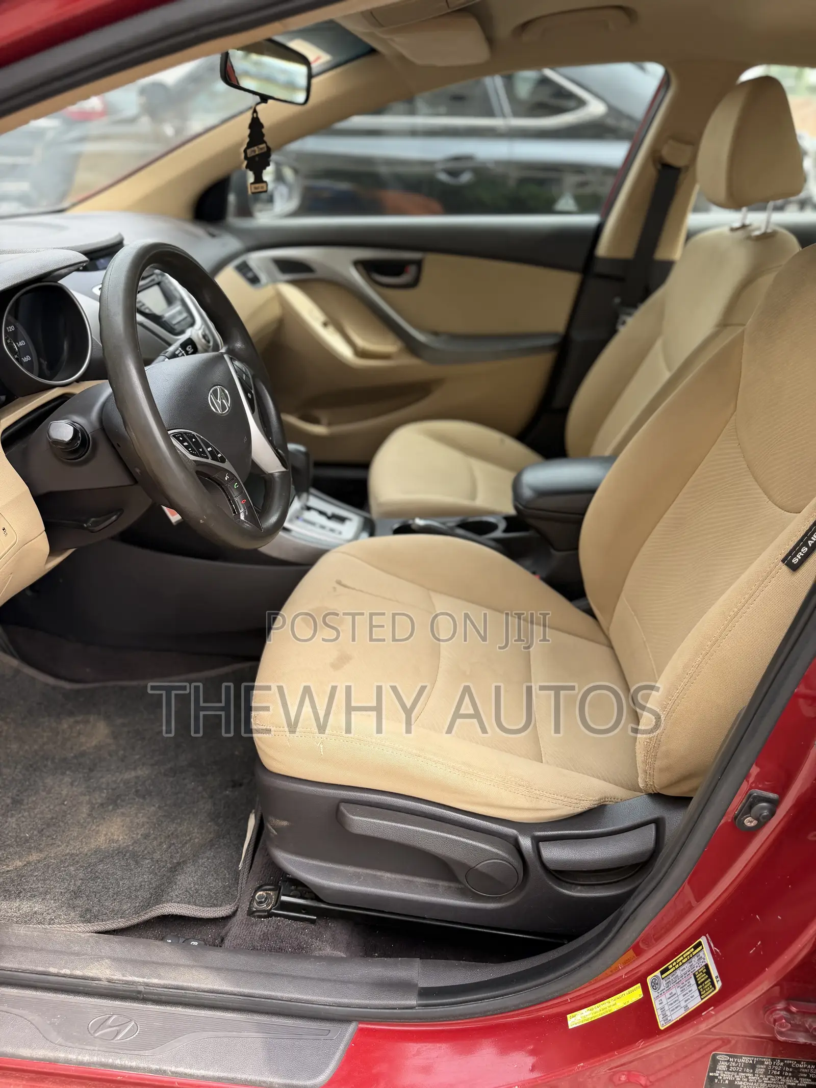 Hyundai Elantra GLS 2011 Burgundy