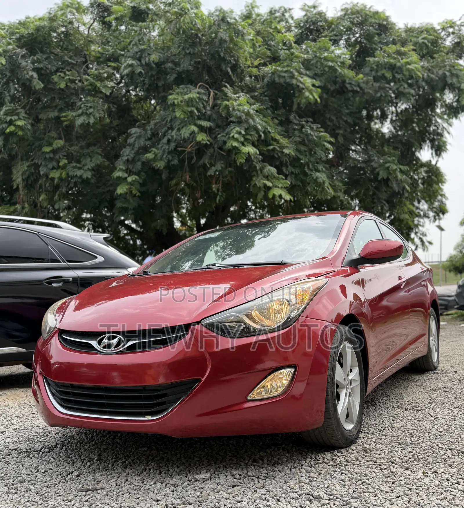 Hyundai Elantra GLS 2011 Burgundy